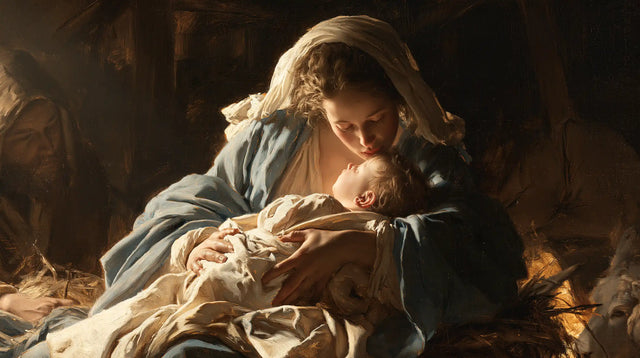 The Nativity — Repose Within the Circle of Arms