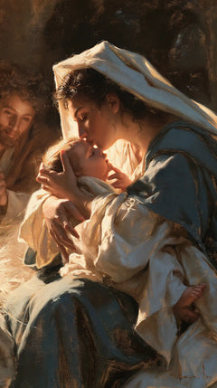 The Nativity — The Kiss Above the Rumpled Sleeves
