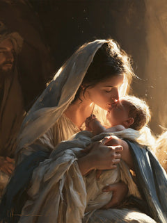 The Nativity — The Little Face Turned Towards the Kiss