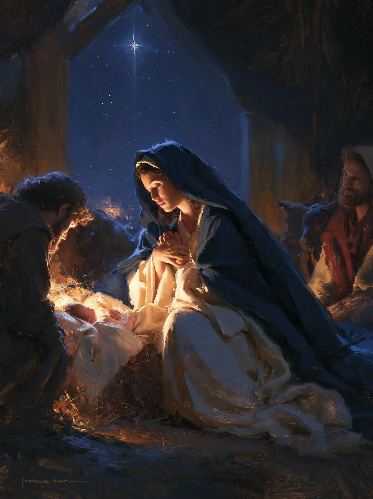 The Nativity — Prayer in the Arch of Night