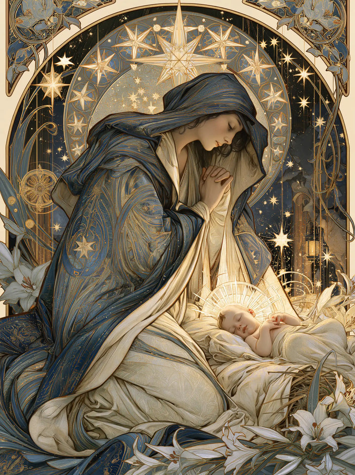 The Nativity - Sacred Art Nouveau · Portrait n° 5