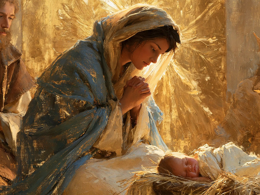 The Nativity - Sacred Gold · Landscape n° 4