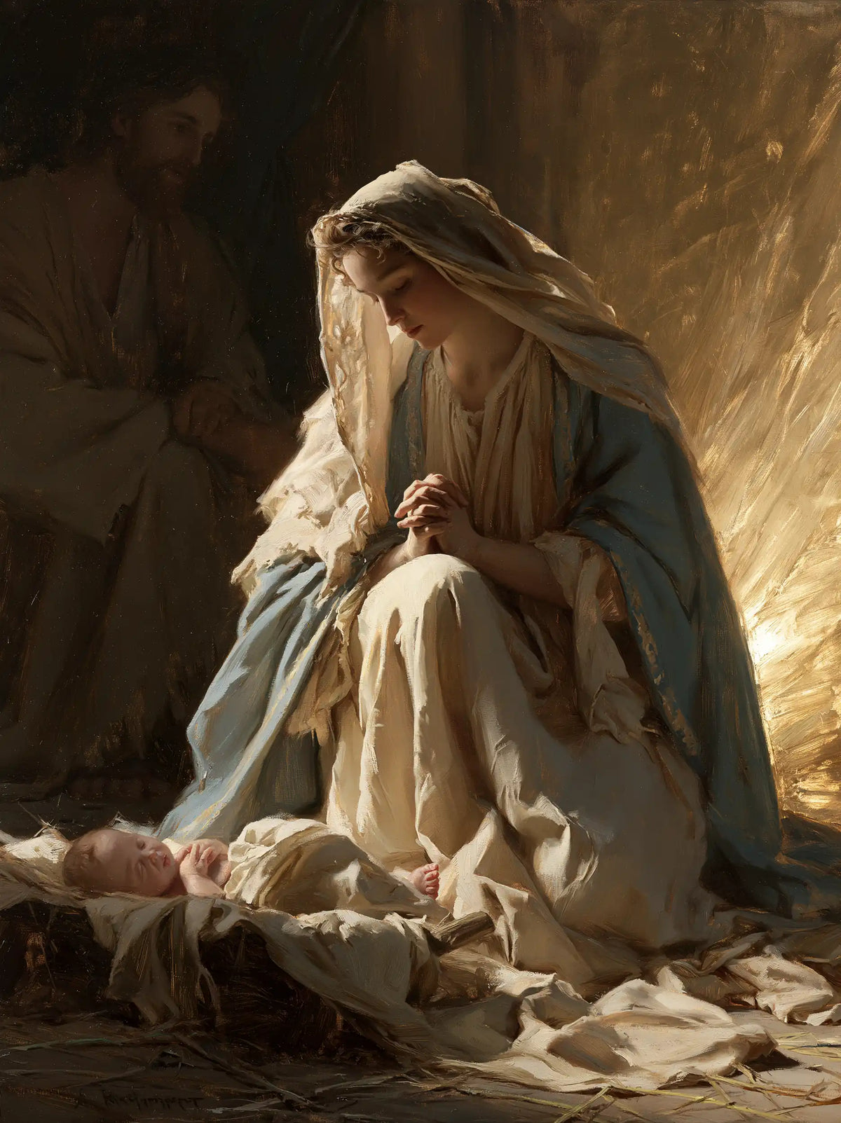 The Nativity — The Vigil Beside the Bursting Ray