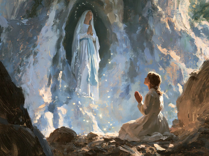 Heavenly Our Lady of Lourdes · Landscape no. 7