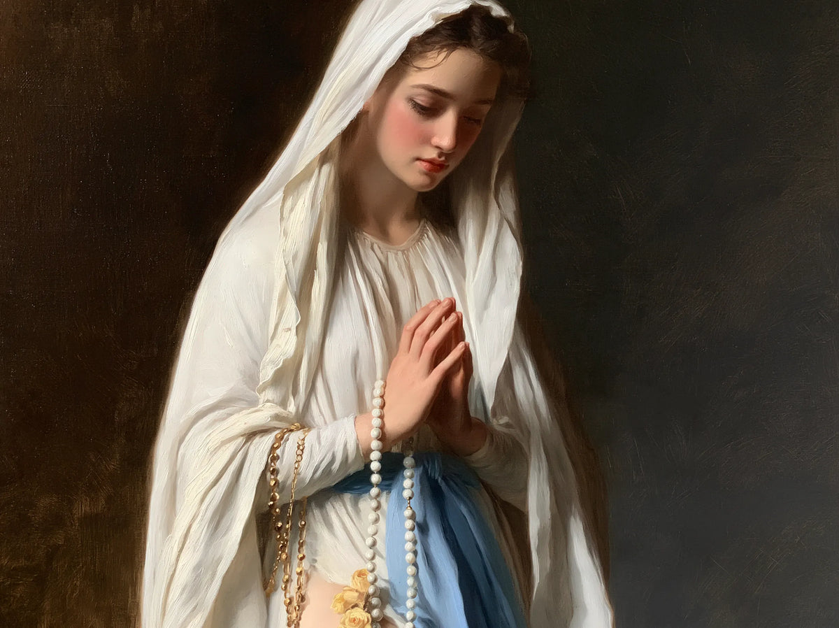 Our Lady of Lourdes – Rosary in Deep Shadow