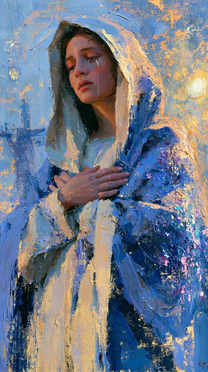 Our Lady of Sorrows — Serenity amid the Glimmers of Day