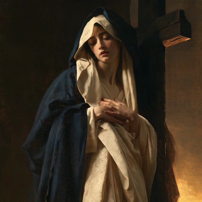 Our Lady of Sorrows — The Heart beneath the Pale Lining