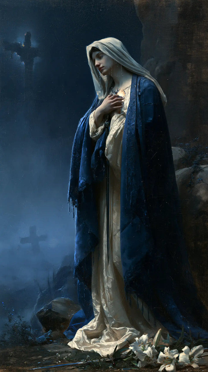 Our Lady of Sorrows - Symbolist · Portrait n° 7