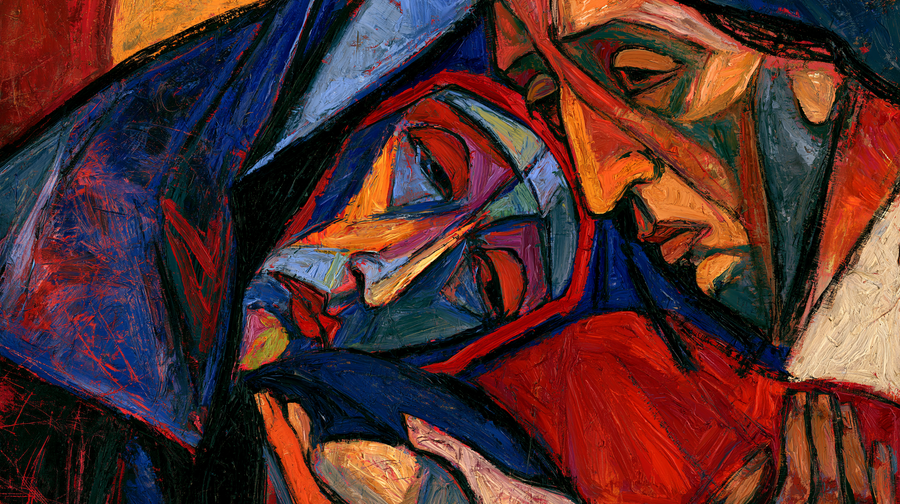 The Pietà - Expressionist · Landscape n° 5