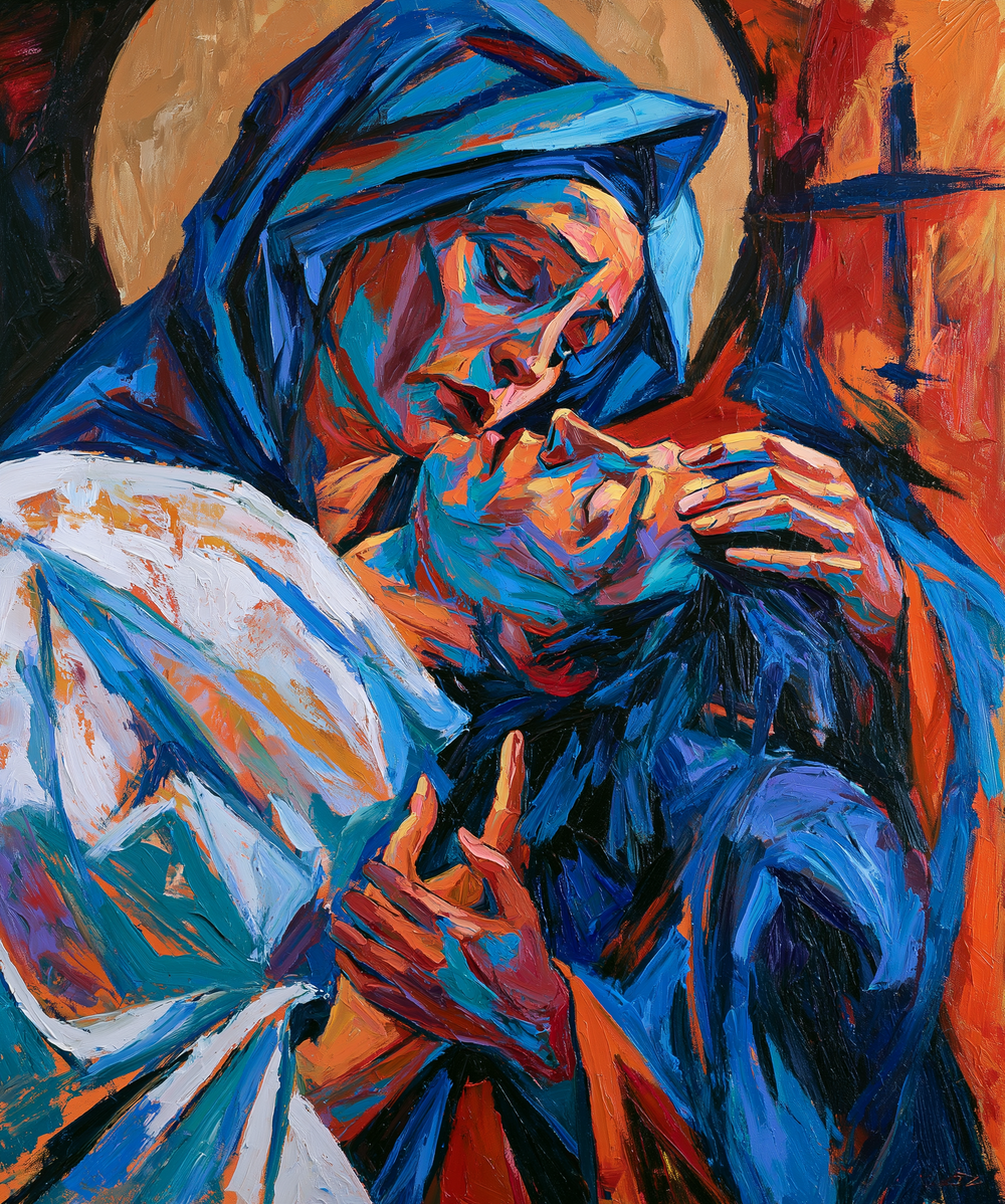 La Pietà - Expresionista · Retrato n° 12 - Arte cristiano
