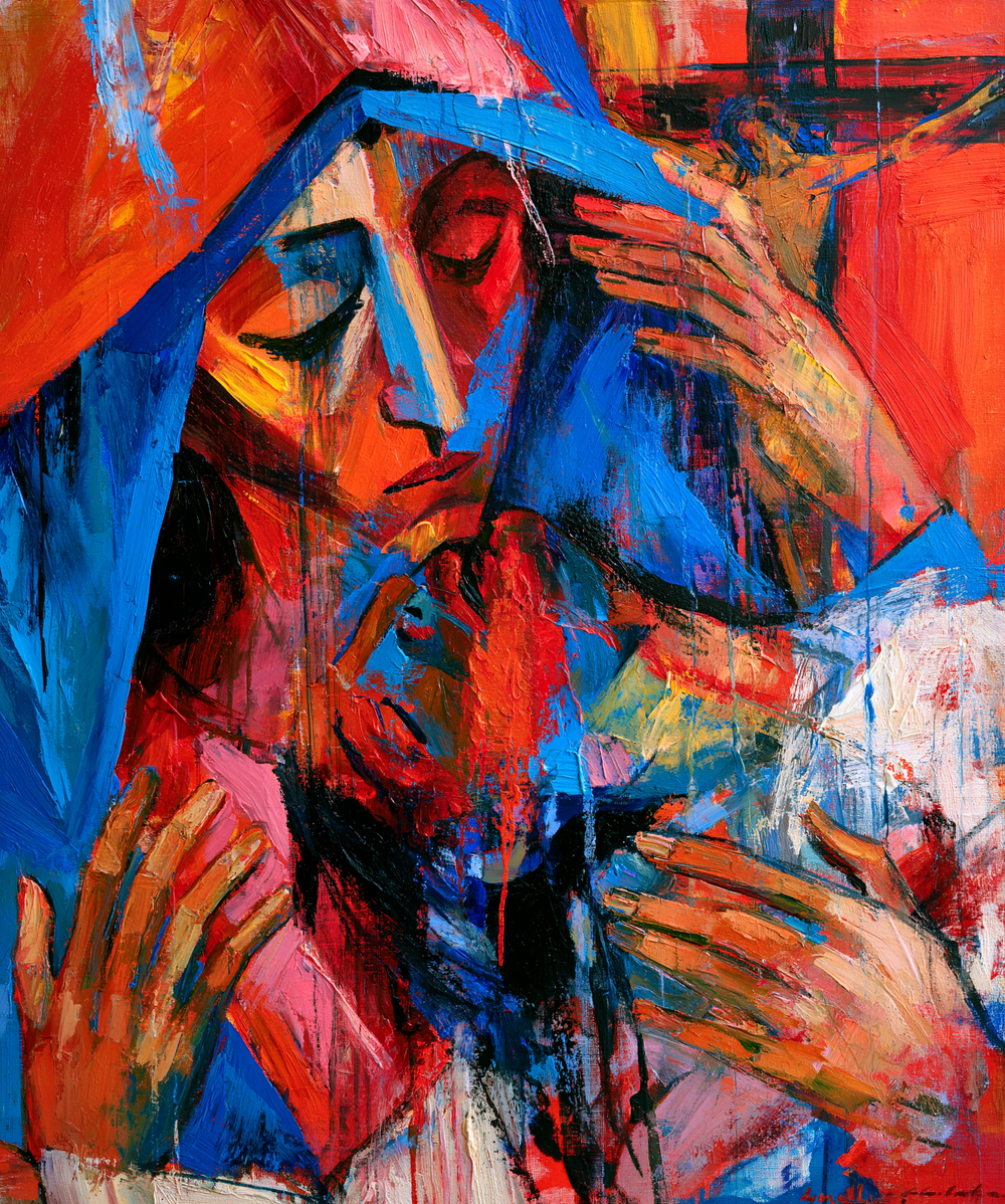 La Pietà - Expresionista · Retrato n° 13 - Arte cristiano