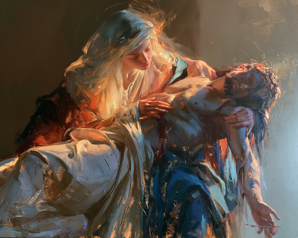 La Pietà - Impresionista · Paisaje n° 5 - Arte cristiano