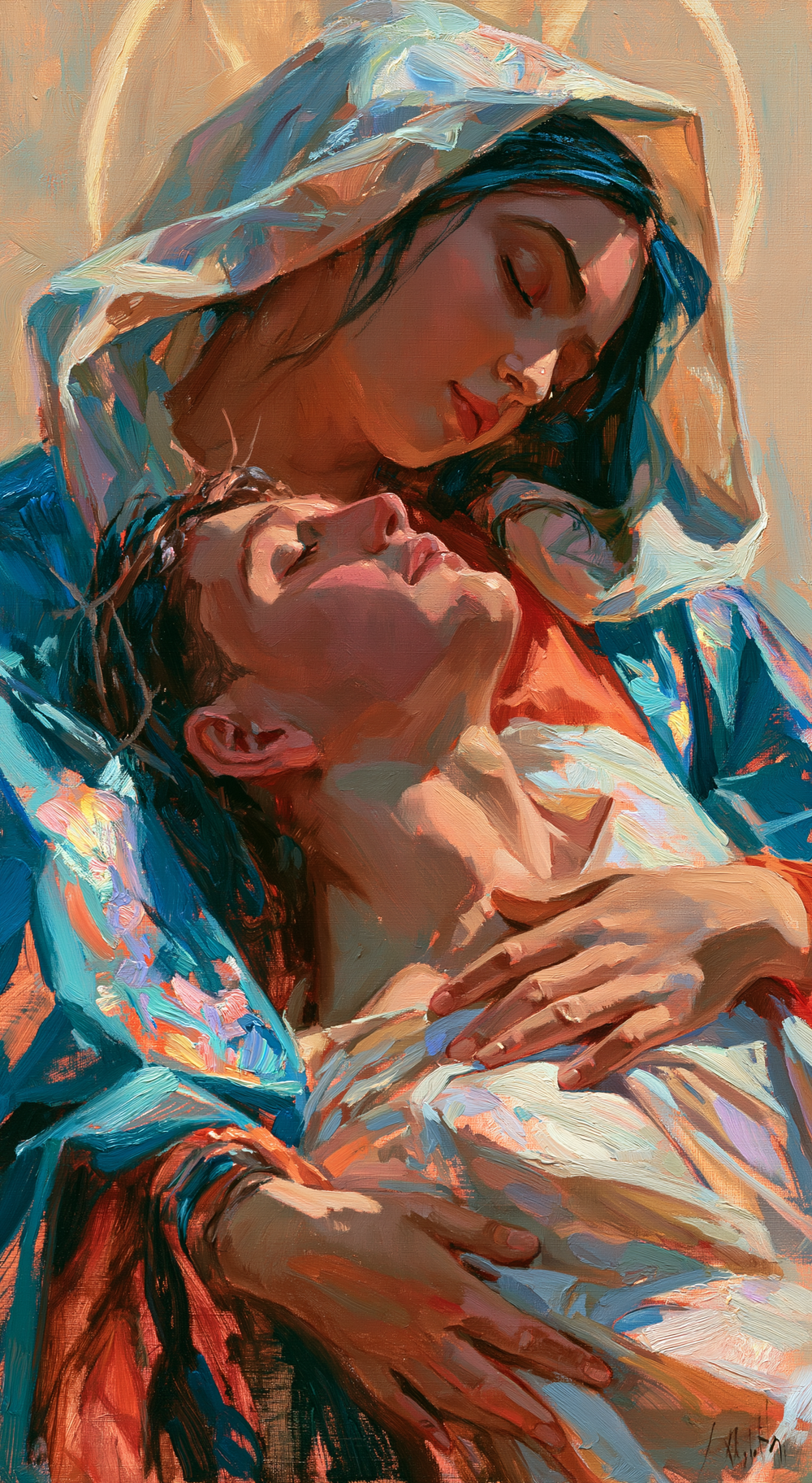 La Pietà - Impresionista · Retrato n° 5 - Arte cristiano
