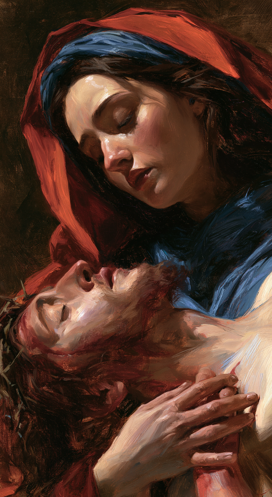 La Pietà - Psychological close-up view · Portrait n° 3
