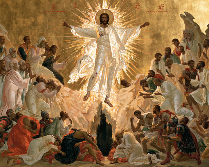 The Resurrection of Jesus Christ — The Crowd beside the Rift
