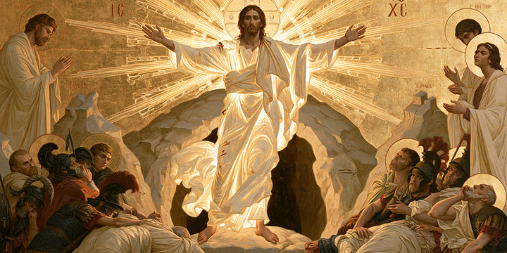 The Resurrection of Jesus Christ — Rays above the Black Door