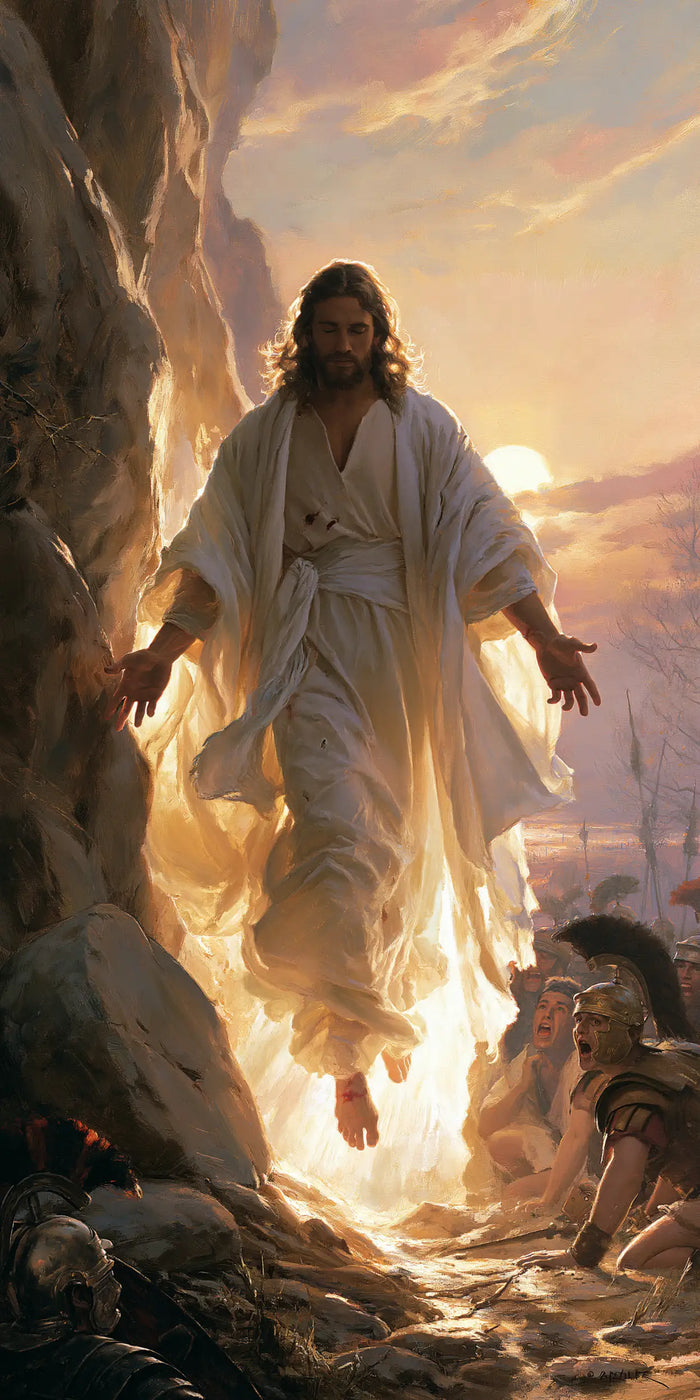 The Resurrection of Jesus Christ — The Robe beside the Warm Cliff