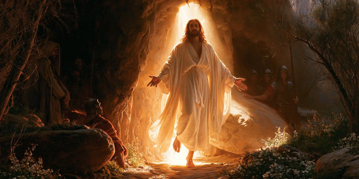 The Resurrection of Jesus Christ — The Golden Source beside the Small Flowers