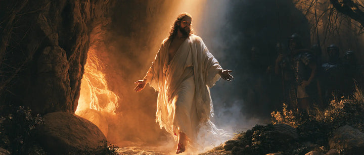 The Resurrection of Jesus Christ — Between Embers and Pale Mist