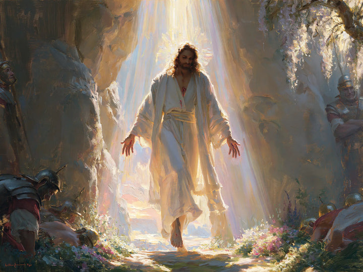 The Resurrection of Jesus Christ — The Step in the Lavender Ray