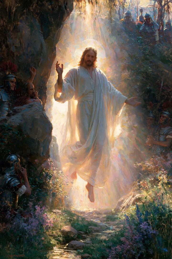 The Resurrection of Jesus Christ - Impressionist · Portrait n° 15