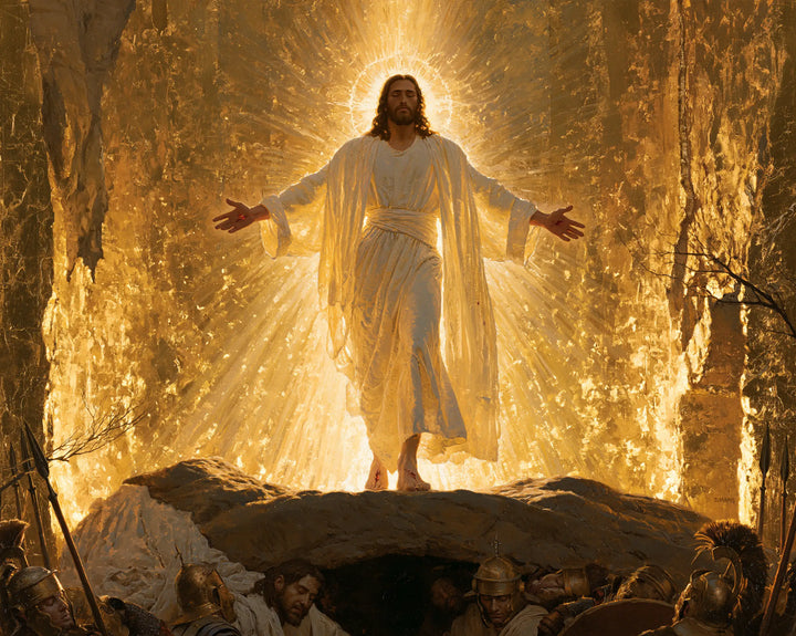 The Resurrection of Jesus Christ - Sacred Gold · Landscape n° 5