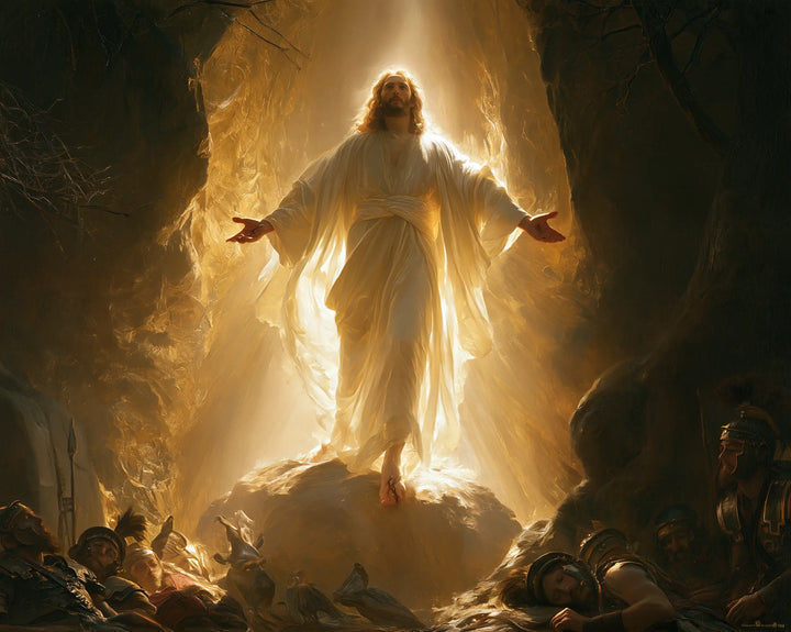 The Resurrection of Jesus Christ — The Summit Bathed in Hidden Light