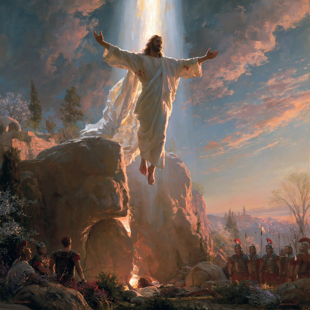 The Resurrection of Jesus Christ — The Ray and the Rose-Colored Clouds