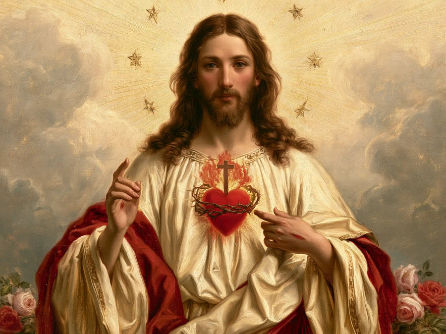 Sacred Heart of Jesus – Symbolist · Landscape no. 10