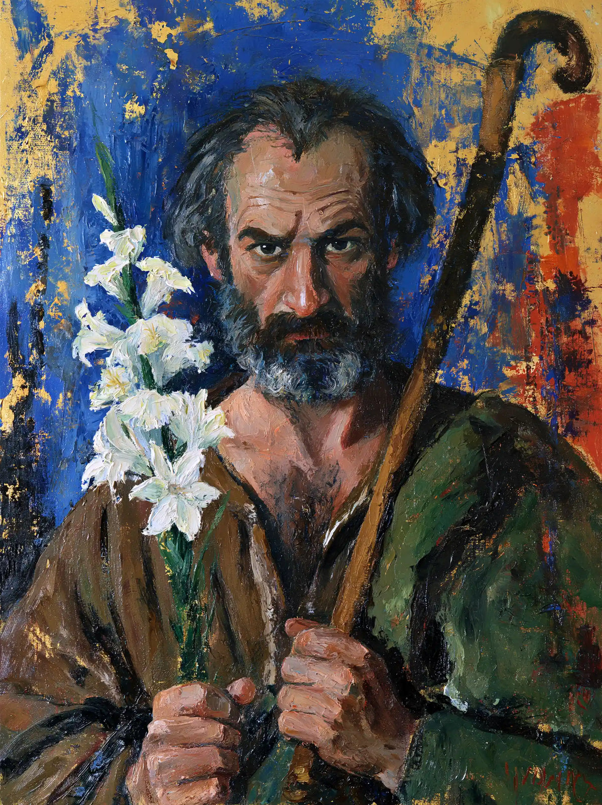 Saint Joseph – Expressionist · Portrait no. 9