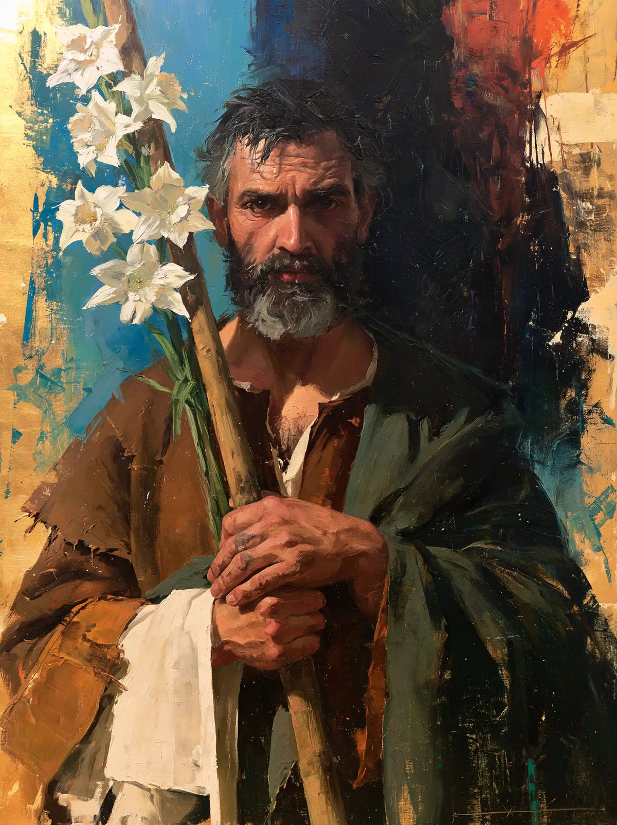 Saint Joseph – Expressionist · Portrait no. 11