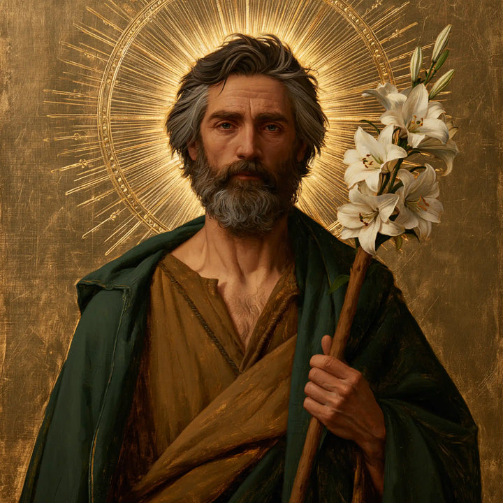 Saint Joseph – Sacred Gold · Square no. 5