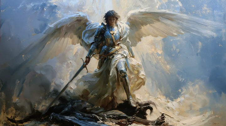 Saint Michael the Archangel – Impressionist · Landscape no. 13