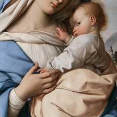 The Virgin and Child — The Little Hand at the Portrait’s Edge