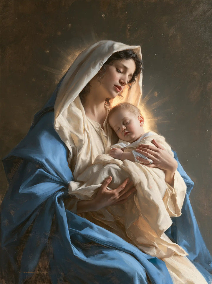The Virgin and Child — The Sleeper Beneath Quiet Stars