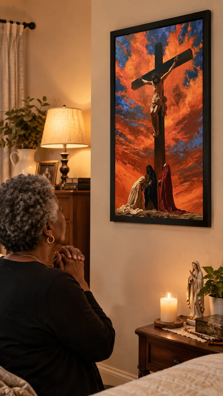 Obras de arte en interiores reales