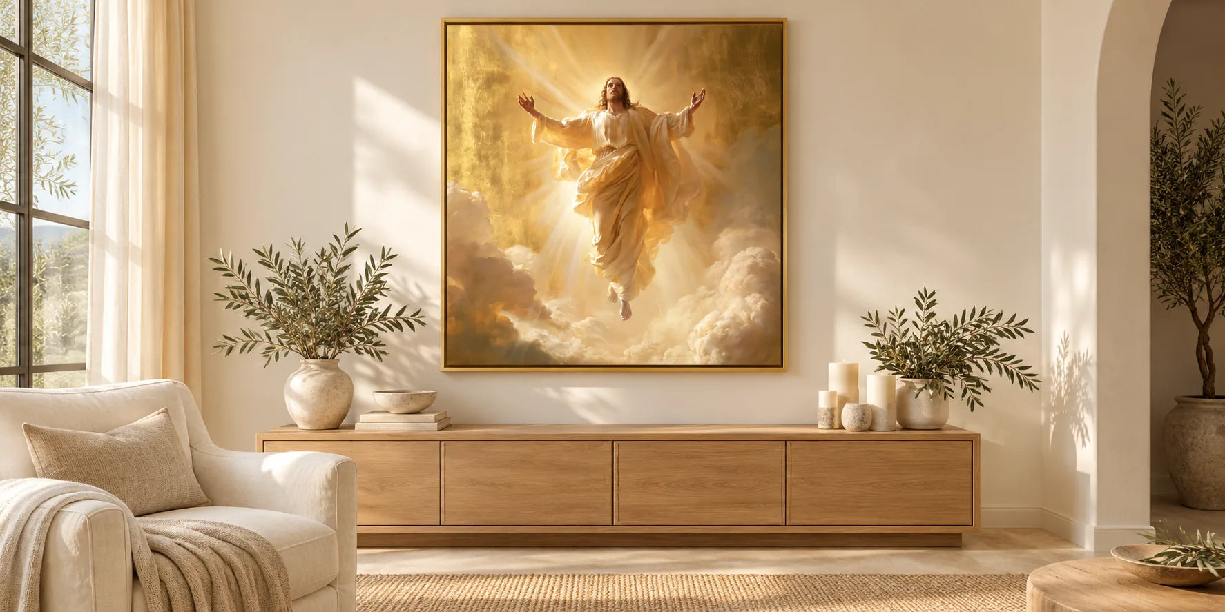 The Ascension of Jesus Christ - Ascension on the Mount of Olives