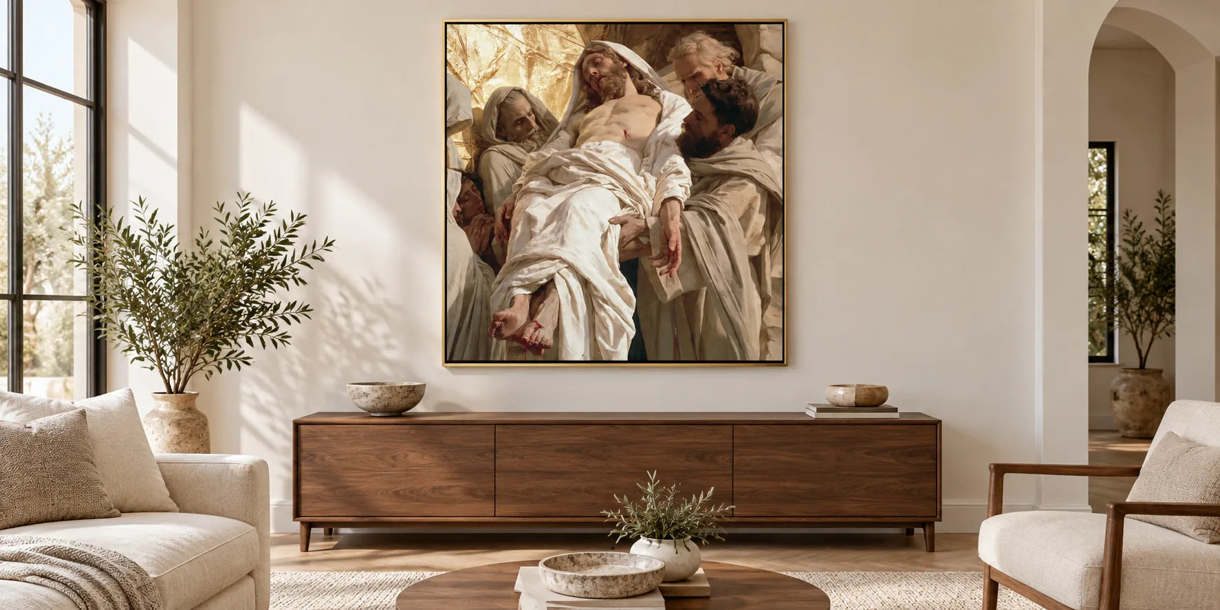 El entierro de Jesucristo - Renacimiento florentino